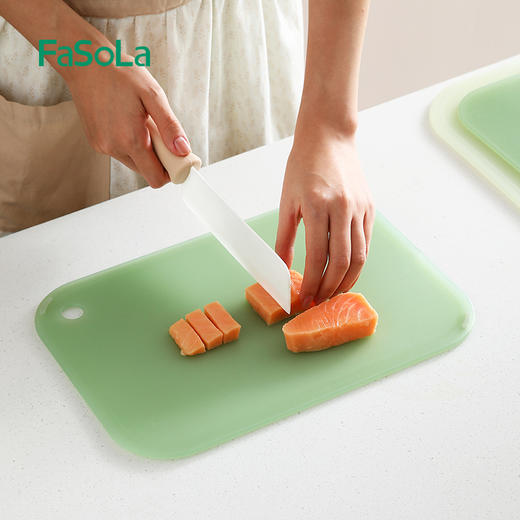 FaSoLa菜板防霉家用婴儿宝宝辅食案板切水果刀砧板分类小菜板 商品图5