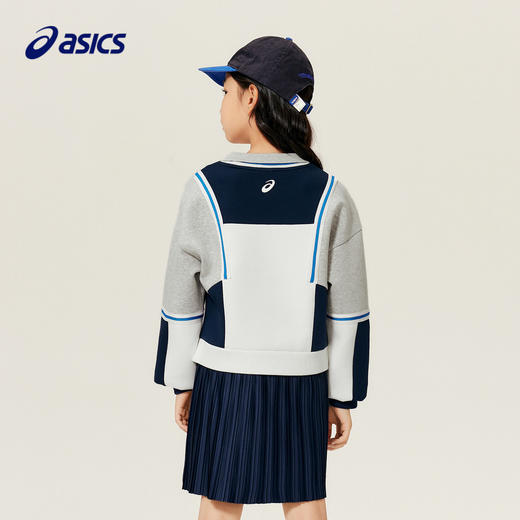 ASICS/亚瑟士童装秋冬男女儿童新款运动时尚针织收腰连衣裙 商品图1