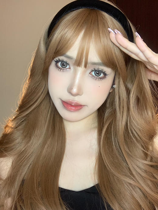 【大直径】Ealla girl- 鹅卵石-14.5mm【年抛 度数0-800度 无525/575】 商品图1