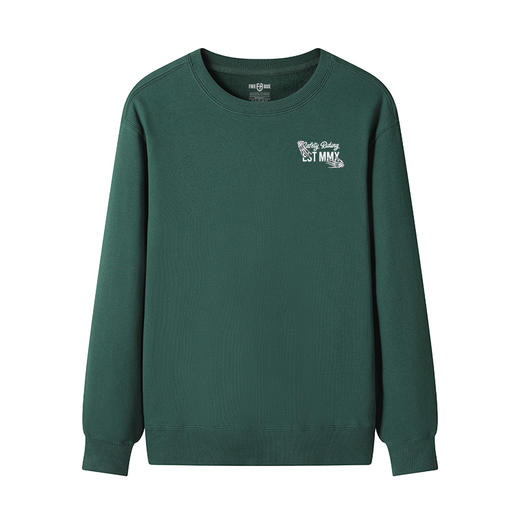 自由基地2023秋冬越野机车新款圆领套头卫衣毛圈款打底衫潮人卫衣 NMT-2070 商品图4