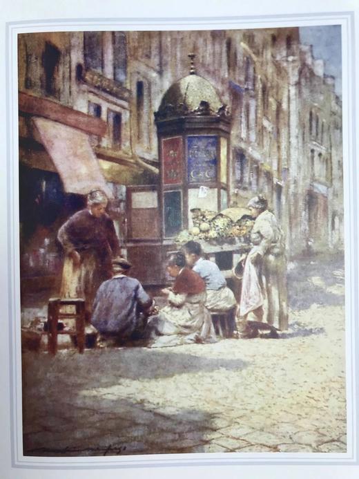 巴黎：过去时光的记忆 莫蒂默曼波斯75幅彩色插图 精装16开 商品图13