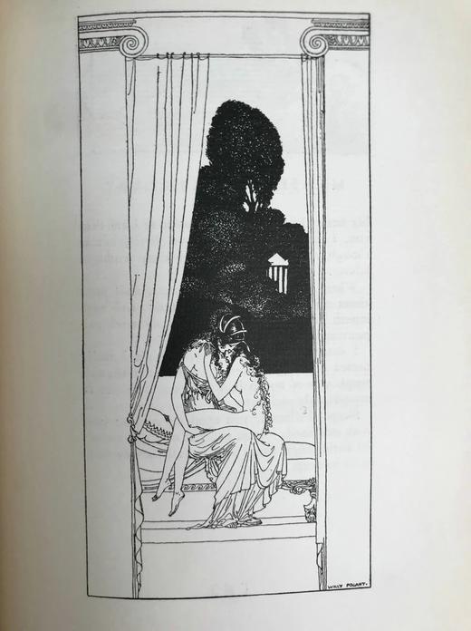 波加尼签名限量版！1926年 皮埃尔·卢维《比利提斯之歌》 数十幅精美插图 漆布精装16开 商品图6