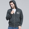 自由基地秋冬新款男士套头拉链卫衣300克毛圈款越野车群插图图案 NMT-2072 商品缩略图1