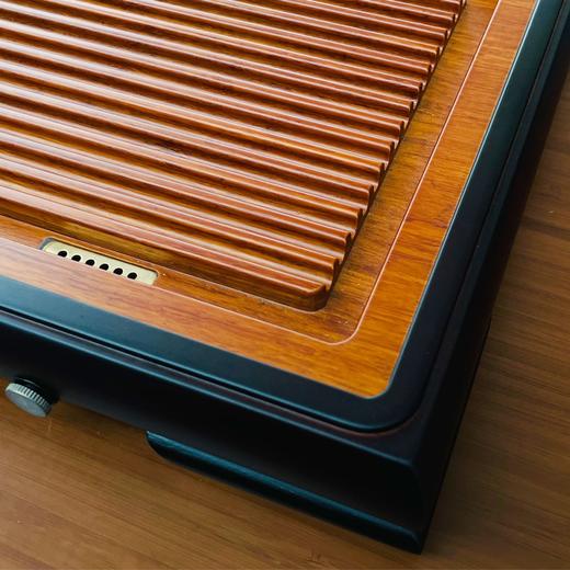 祥福 鹤鸣檀竹茶盘 现代高端家用干泡台茶台茶具托盘茶海茶几茶盘 商品图1