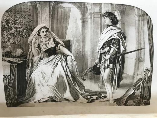 据第一对开本重新珂罗版印刷！约1880年 莎士比亚全集（全3卷） 派顿爵士精美版画插图 全真皮精装 商品图11