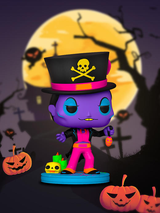Funko POP Disney Villains Dr.Facillier动画迪士尼反派霍博士荧光款手办 60394 商品图2
