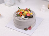 【豆香芝麻】养生健康新搭配，水果黑芝麻夹豆乳~~生日蛋糕 商品缩略图0