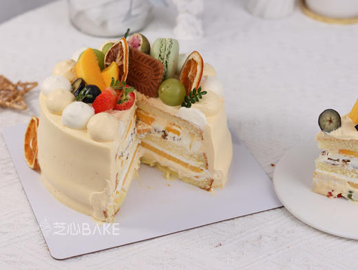 【南南香里】全新南瓜配栗子组合，尽享健康与美味~~生日蛋糕 商品图2