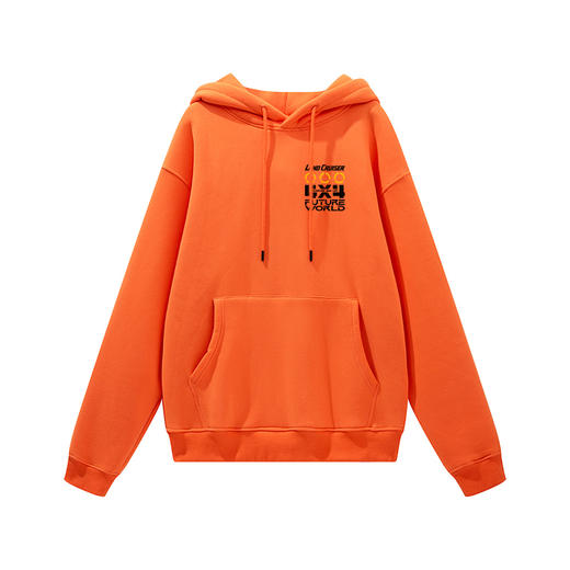 自由基地秋冬新款toyota越野车插图LC系列带帽抓绒套头卫衣保暖款 NMT-2071 商品图6