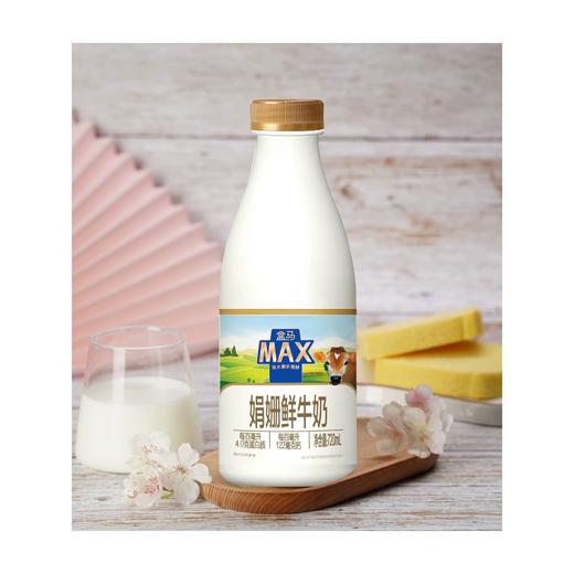 盒马 MAX 娟姗鲜牛奶 720ml*2 商品图2