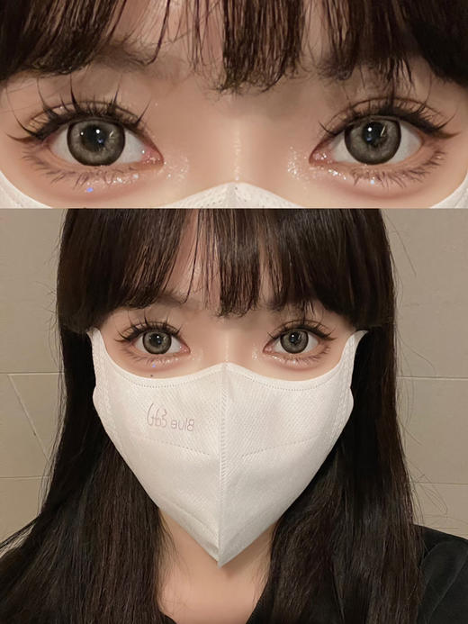 【大直径】Ealla girl- 鹅卵石-14.5mm【年抛 度数0-800度 无525/575】 商品图6