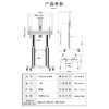 卡洛奇（kaloc） 可移动电视支架推车通用(50-90)英寸电视机落地支架显示器视频会议立式挂架 铝柱大屏版KLC-190（50-90英寸） 双铝立柱，静音滚轮，一体式底座。工厂直营，质保五年 商品缩略图1