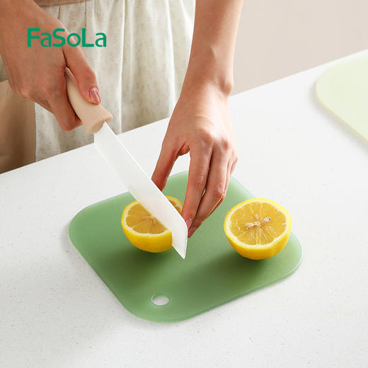 FaSoLa菜板防霉家用婴儿宝宝辅食案板切水果刀砧板分类小菜板 商品图6
