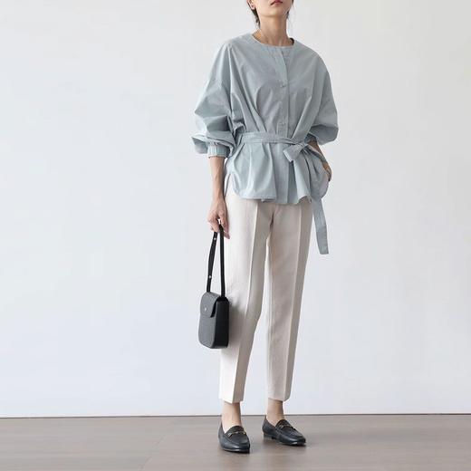 裁缝学苑AX127 宽松落肩圆领衬衫纸样女装衬衣上衣裁剪做衣服样板 商品图6