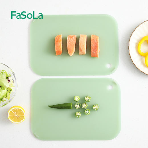 FaSoLa菜板防霉家用婴儿宝宝辅食案板切水果刀砧板分类小菜板 商品图1
