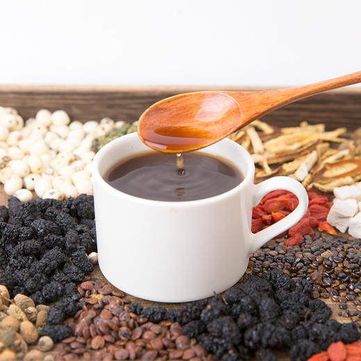 养瑞和丨黄精桑椹膏·300g/瓶·赠勺·固本黑养·黄精黑芝麻桑椹 商品图6