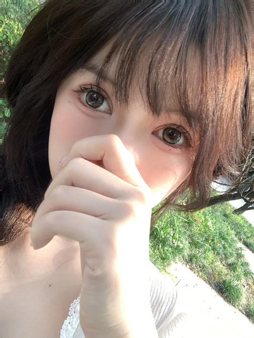 【大直径】Ealla girl- 栗羊驼-14.5mm【年抛 度数0-800度 无525/575】 商品图4