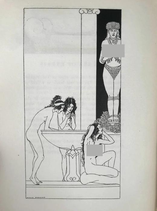 波加尼签名限量版！1926年 皮埃尔·卢维《比利提斯之歌》 数十幅精美插图 漆布精装16开 商品图7