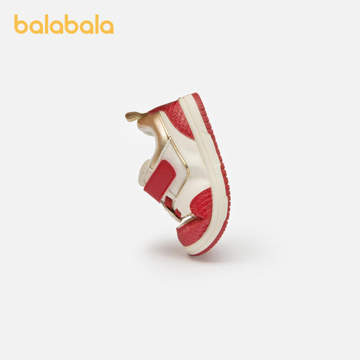 巴拉巴拉宝宝学步鞋童鞋婴儿鞋子冬龙年拜年鞋小白鞋舒适透气 商品图2