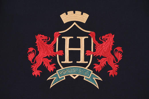 秋季新款 男士休闲时尚 精致家族徽章刺绣图案 圆领套头卫衣 T-1209 商品图14