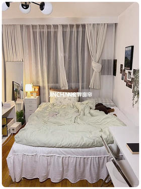 无语😓我的出租房配不上这么好看的窗帘！！