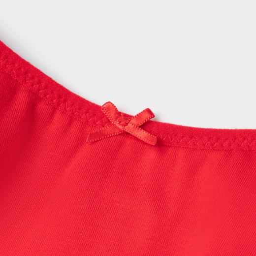 【断码捡漏】巴拉巴拉女童内衣发育期儿童小背心防凸点防走光文胸红色本命龙年 商品图3