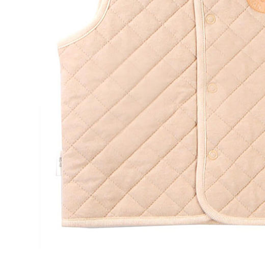 棉果果秋冬季新疆彩棉男童女童绗棉马夹M401171117608 商品图1