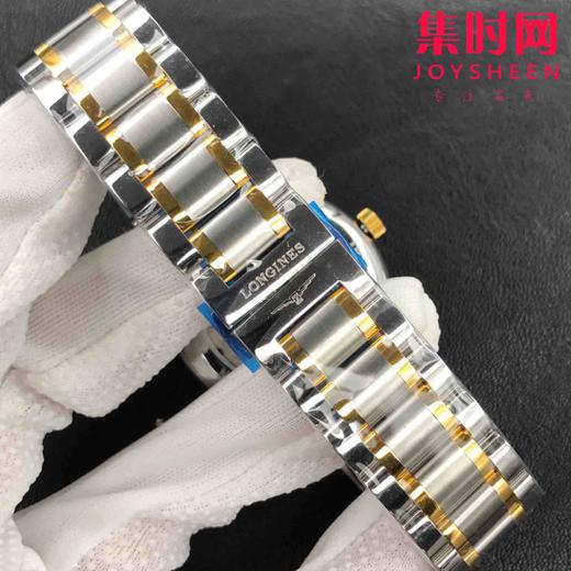 新升级版 浪琴v3名匠双历系列😎ི 间玫金钻面 经典爆款推荐，原装级蓝宝石镜面，表盘38.5mm 316L精钢表壳表带 ETA2836-2自动上链机械机芯 商品图6