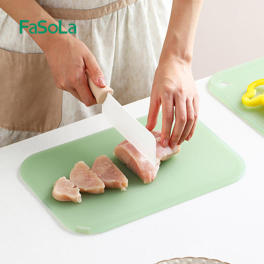 FaSoLa菜板防霉家用婴儿宝宝辅食案板切水果刀砧板分类小菜板 商品图7