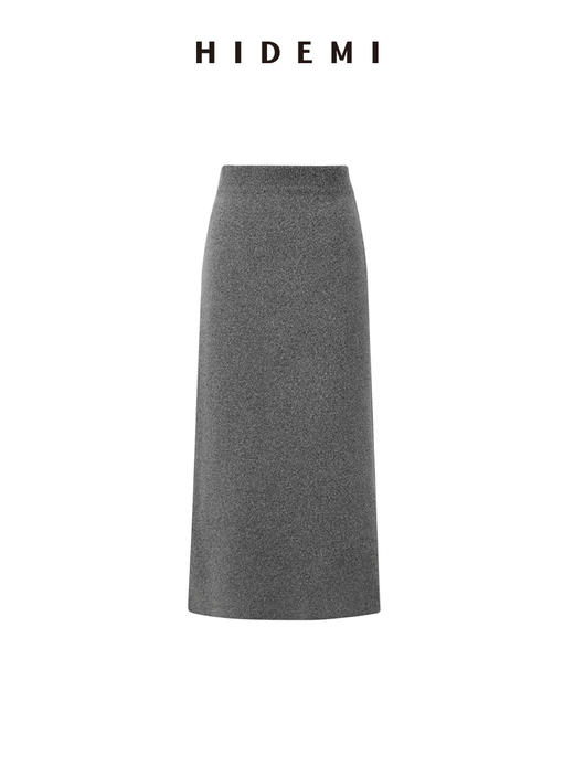 HIDEMI 骆驼毛羊毛花纱混纺加厚款毛衣半身裙套装 毛衣/半身裙 商品图11