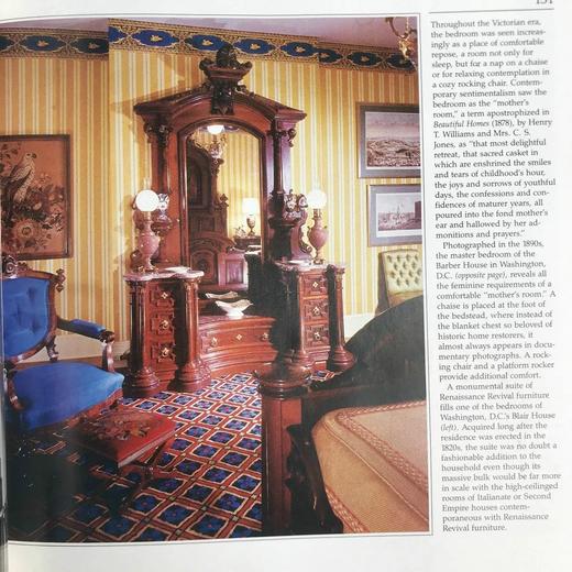 美国维多利亚式装饰图集 400幅插图（60幅彩色） 精装16开 商品图8