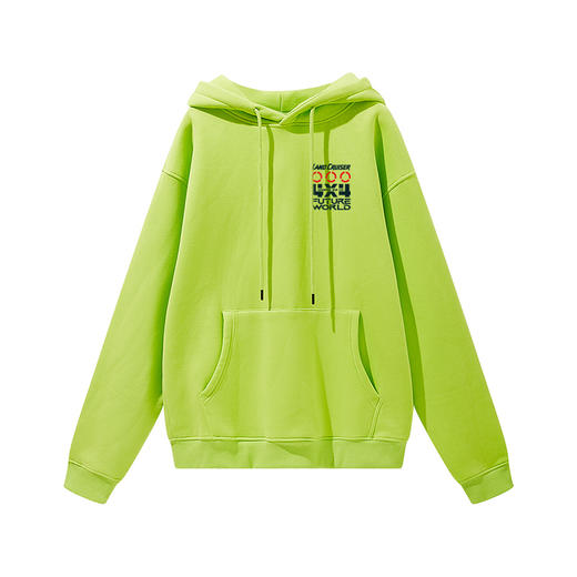 自由基地秋冬新款toyota越野车插图LC系列带帽抓绒套头卫衣保暖款 NMT-2071 商品图4