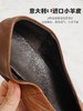 花花团篙端定制意大利进口小羊皮猫跟鞋/皮鞋/奶奶鞋“袜子鞋”JI致绵软细腻舒服脚感，意大利手作质朴篙级感，篙级铅笔灰/美拉德棕色（少量现货，预售12双起订） 商品缩略图3