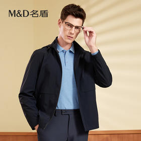 【名盾】MD名盾男士夹克秋季商务休闲抗皱御寒连帽外套91552