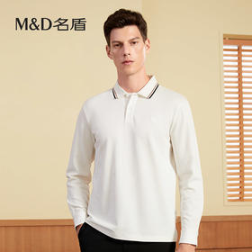 【名盾】MD名盾男士Polo衫秋冬新款商务休闲翻领保罗衫11553