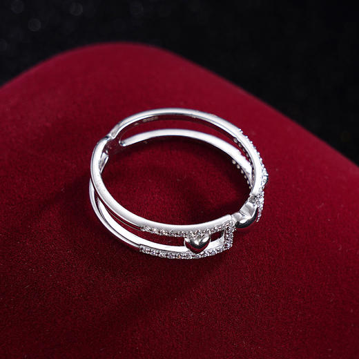 子佩集S925银【心水】戒指【R62520401】闭口2310 商品图3