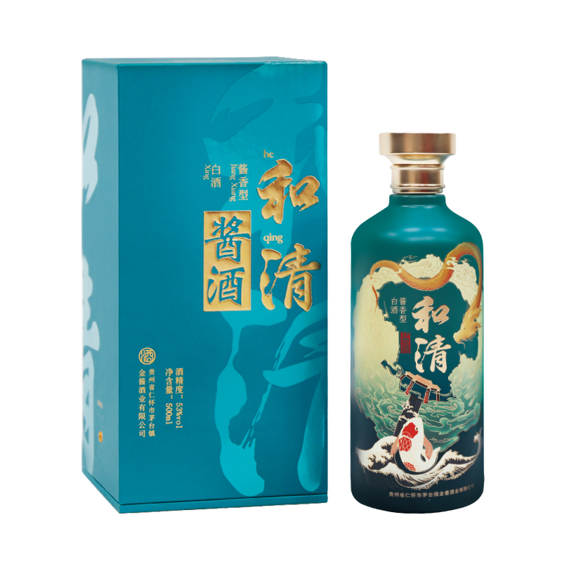 和清酱酒53度酱香型500ml【新老包装随机发货，以门店实物为主】