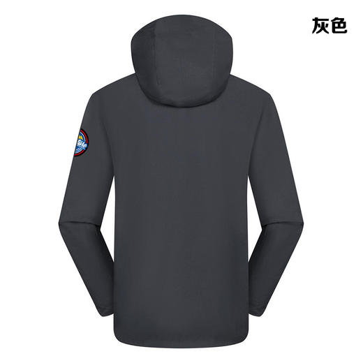 自由基地薄款冲锋衣三防科技锁温防刮保暖拉链风衣户外露营轻徒步 NMJ-2008 商品图5