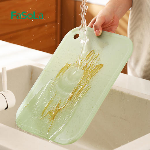 FaSoLa菜板防霉家用婴儿宝宝辅食案板切水果刀砧板分类小菜板 商品图8