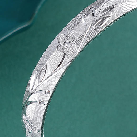 子佩集S999银【暮花天】手镯【YHSZ114】2310 商品图5