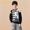 巴拉巴拉儿童针织衫春装新款童装男中大童圆领红色拜年服毛衫 商品缩略图2