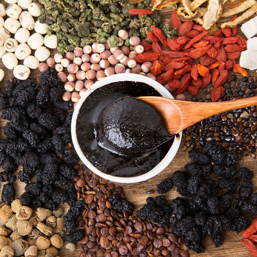 养瑞和丨黄精桑椹膏·300g/瓶·赠勺·固本黑养·黄精黑芝麻桑椹 商品图7