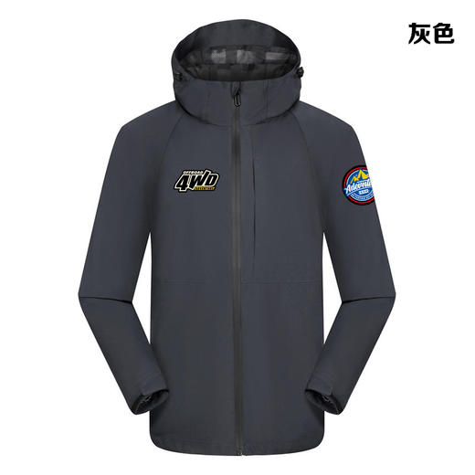 自由基地薄款冲锋衣三防科技锁温防刮保暖拉链风衣户外露营轻徒步 NMJ-2008 商品图4