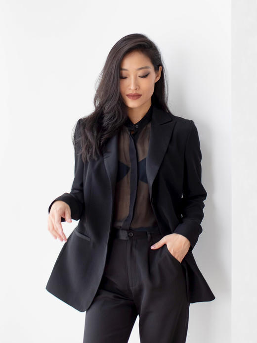 CG｜Heavy silk suit jacket [重磅真丝西装外套] 商品图0