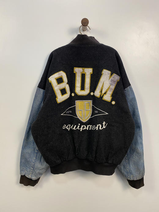 90年代 Vintage B.U.M equipment 香港制 棉服 夹棉外套_CTJK(L-XL) 商品图3