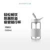 北鼎吸管杯冷饮杯大容量耐高温Tritan夏玻璃水杯带提手500ml高颜值吸管随行杯CD1017HF 商品缩略图0