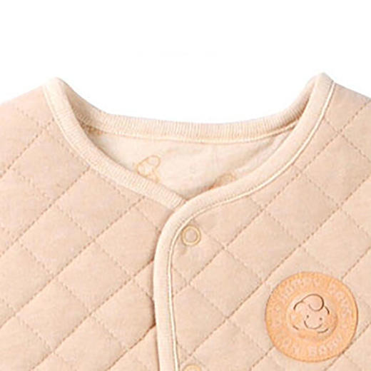 棉果果秋冬季新疆彩棉男童女童绗棉马夹M401171117608 商品图3