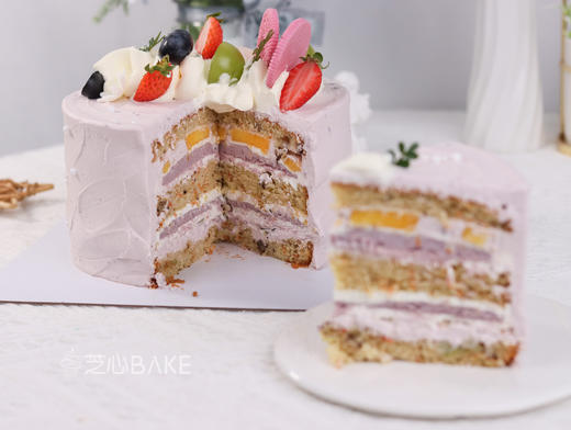 【香芋萝萝】胡萝卜蛋糕胚夹芋泥馅，解锁清新香糯新口味~~~ 商品图2