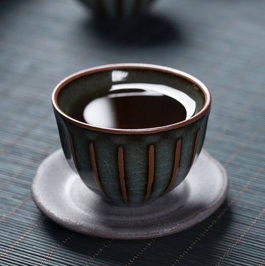 【茶杯】龙泉青瓷功夫茶具茶杯 陶瓷主人杯哥窑开片品茗杯创意小茶碗单杯 商品图1