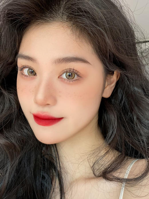 【中直径】PAPADOX-星光柑橘-14.2mm【月抛 0-800度 无525/575】 商品图1